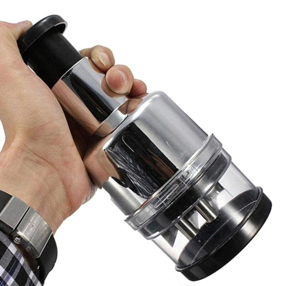 Professional Vegetable and Fruit Chopper with Onion and Garlic Dicing, Slicing, and Peeling Functions