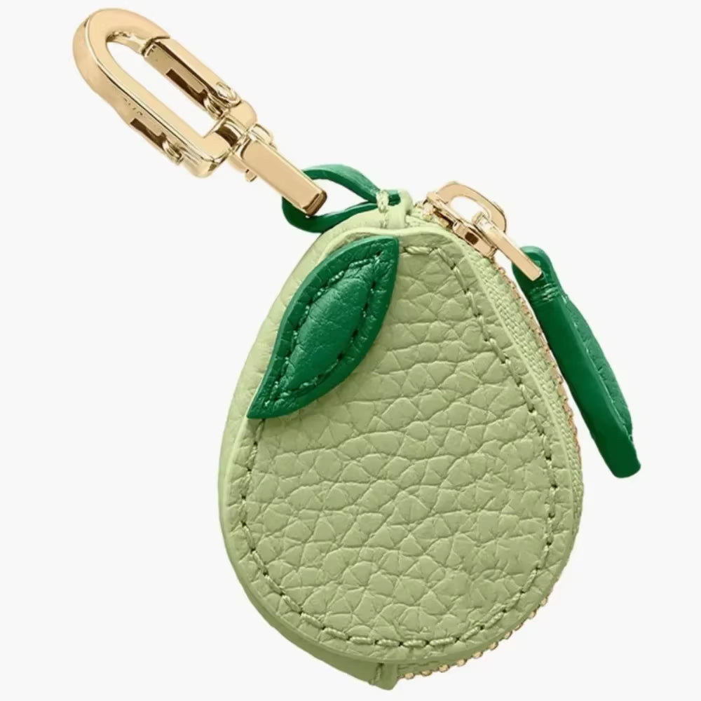 🍒 Mini Cherry & Strawberry Coin Purse – Cute Korean Style Keychain Bag 🍓