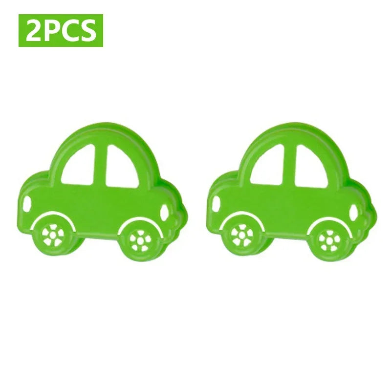 Set of 2 Animal-Shaped Sandwich Molds for Bread, Cake, and Biscuit Embossing - Cookie Cutter Baking Tools