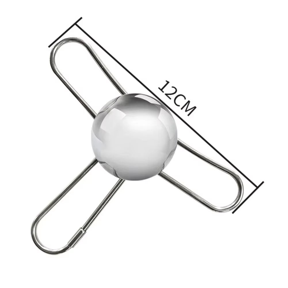 Stainless Steel Espresso Coffee and Whiskey Chilling Stones with Holder - Reusable Cooling Tool