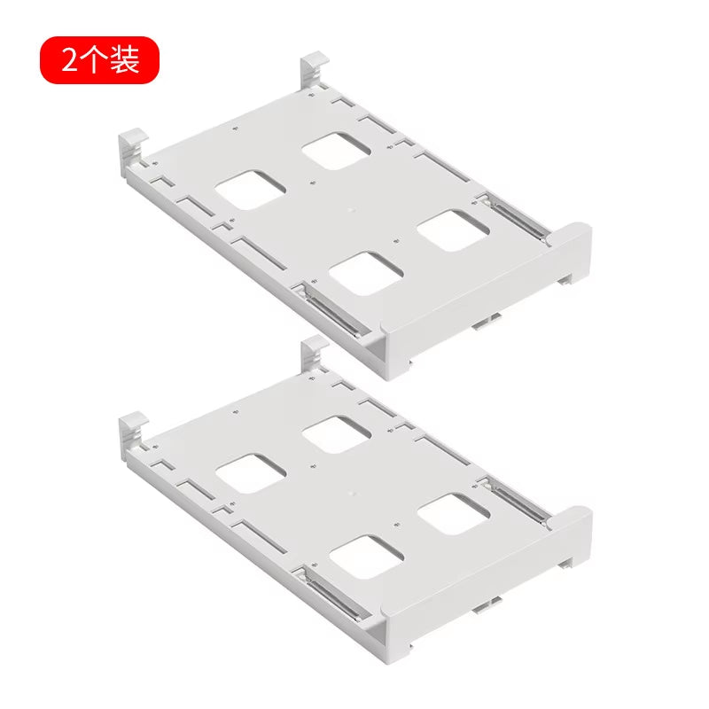 Refrigerator Storage Drawer and Beverage Dispenser Rack - Plastic Food Organizer for Home and Kitchen Accessories