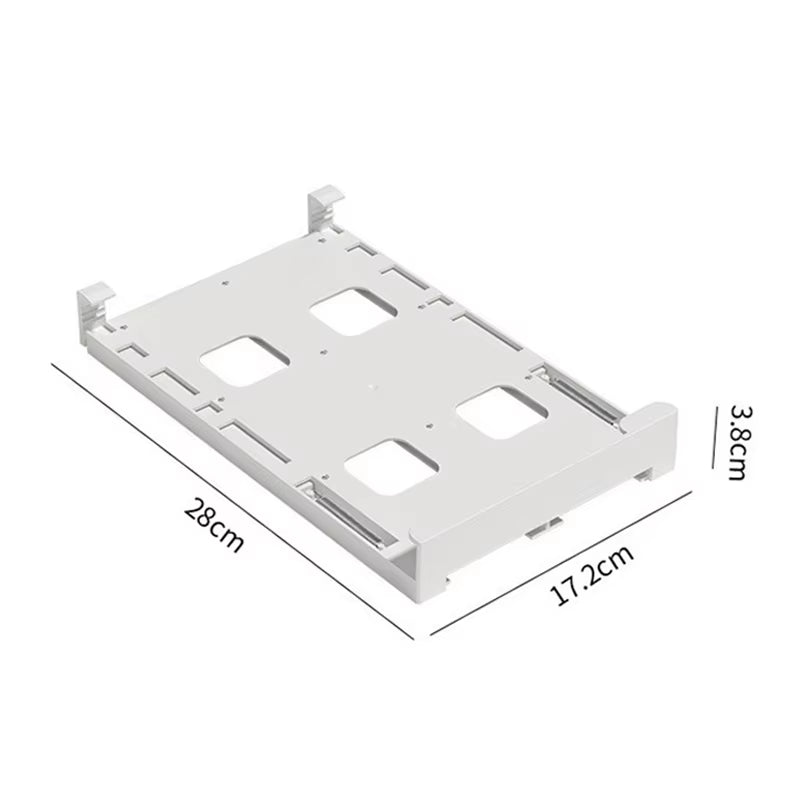 Refrigerator Storage Drawer and Beverage Dispenser Rack - Plastic Food Organizer for Home and Kitchen Accessories