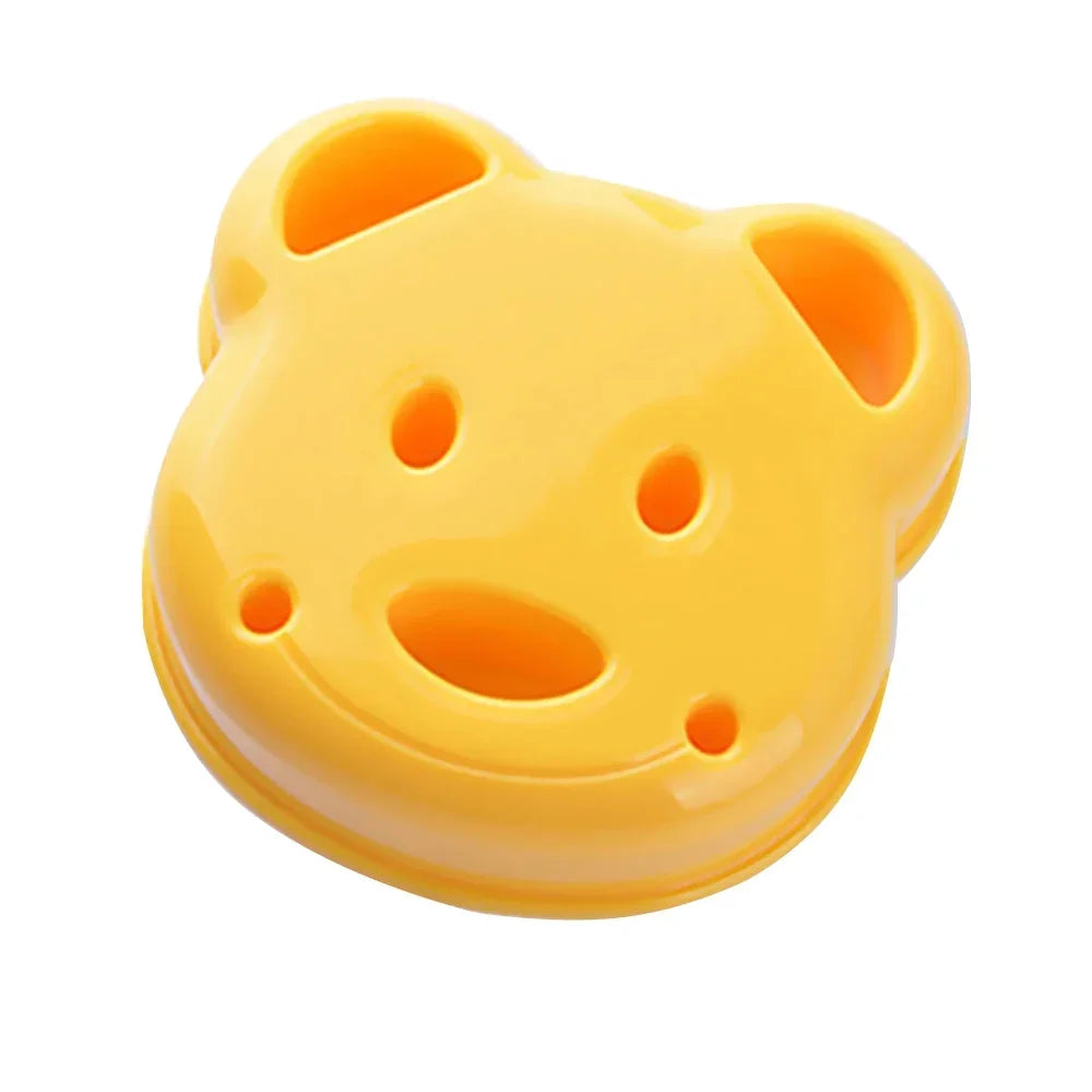 Set of 2 Animal-Shaped Sandwich Molds for Bread, Cake, and Biscuit Embossing - Cookie Cutter Baking Tools